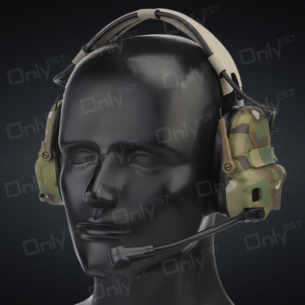 Multicam headset headband display