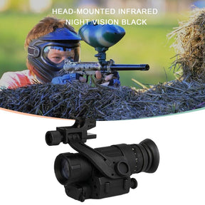 PVS-14 Head Mounted Shimmering Infrared Monocular Night Vision Telescope