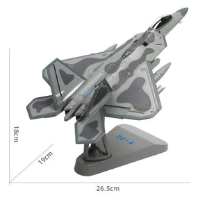 F22 Fighter Jet Tactical Model Simulation Alloy Aircraft Model Ornament Model Aviation