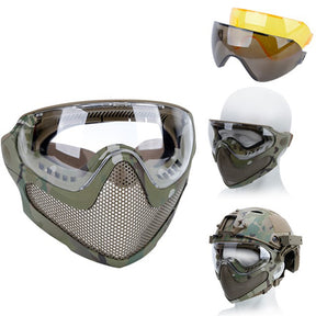 Tactical Pilot Mask (Steel mesh version)