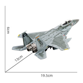 F14 F15 airplane model simulation 1:100 Tactical Model Alloy Military Ornaments