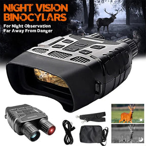 HD Zoom Video Recording Digital Night Vision Goggles Hunting Infrared Binoculars Scope