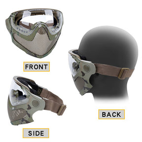 Tactical Pilot Mask (Steel mesh version)