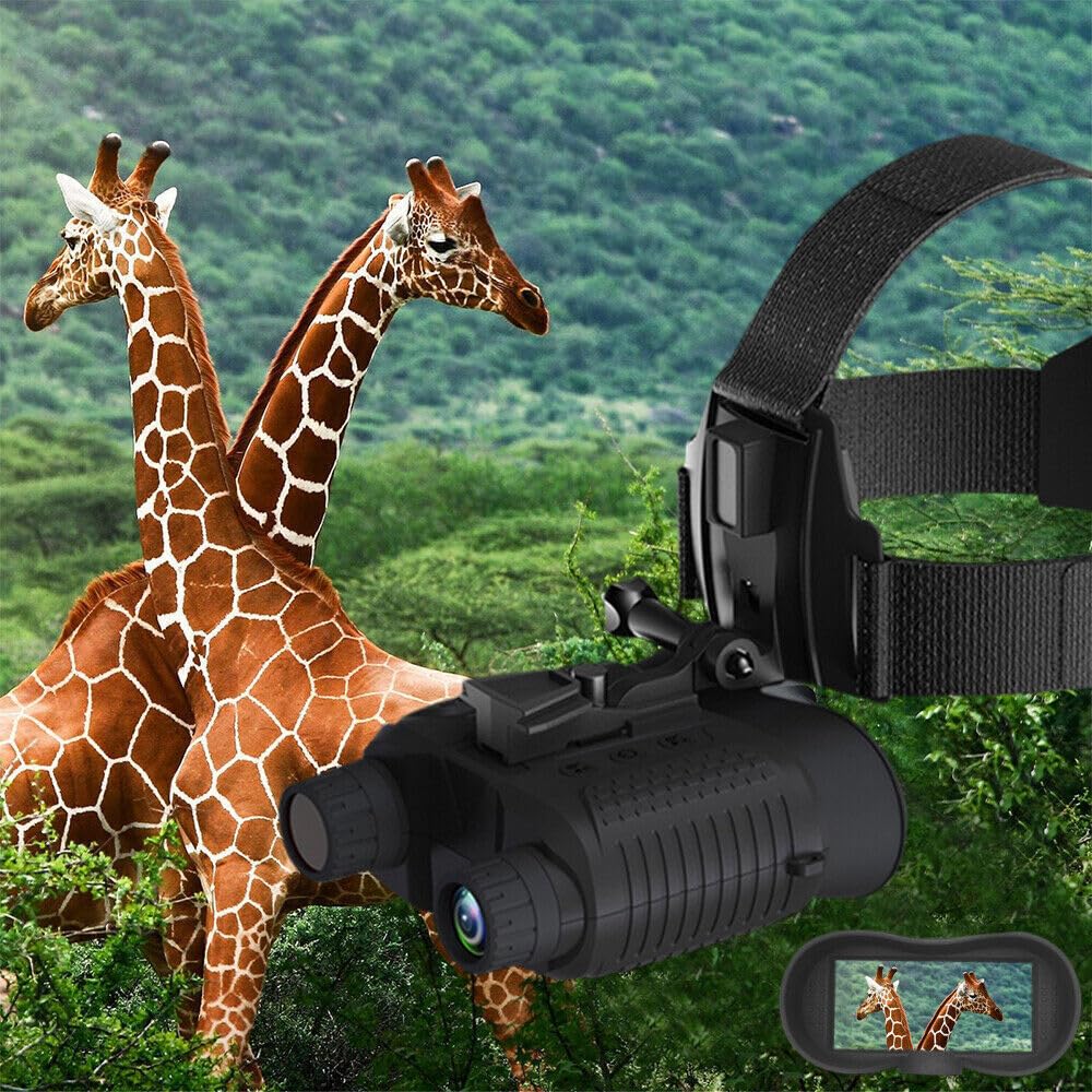 Rechargeable Flip-up Scope Night Vision Goggles Binoculars