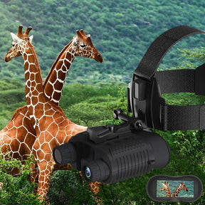 Rechargeable Flip-up Scope Night Vision Goggles Binoculars