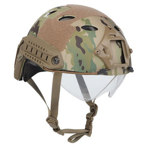 Fast Helmet With Goggle (No Holes &Round Hole Version)