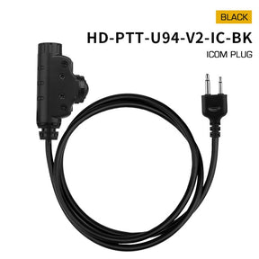 Ptt Tactical Headset Adapter Multiple Plugs